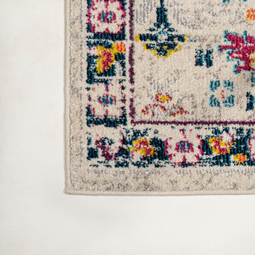 Alfombra Modern Persian Boho Floral Area Rug